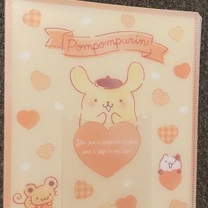 Pompompurin Sanrio photo album trading card book